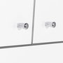 Hanah Home Armario Multiusos Blanco Adr-441-Pp-1